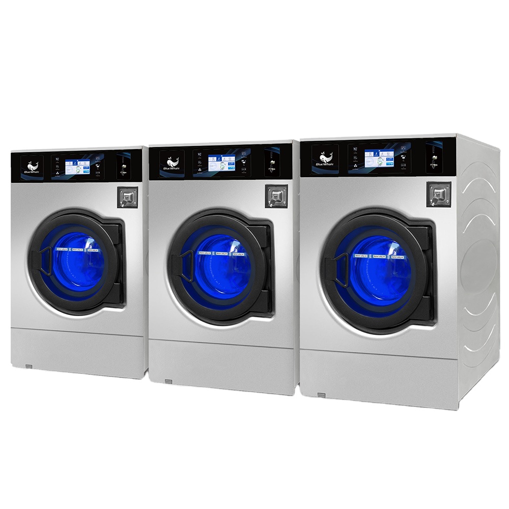 20kg Automated Washing Machine for Business Laundry Made from 304 Stainless Metal