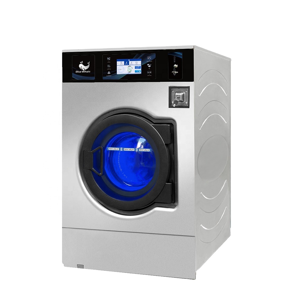 20kg Automated Washing Machine for Business Laundry Made from 304 Stainless Metal