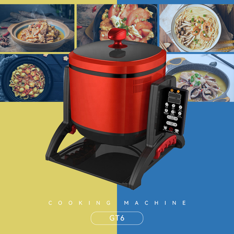 2200W Excessive-Energy Computerized Cooking Robotic with Six Cooking Features – Clever Meals Preparation Machine