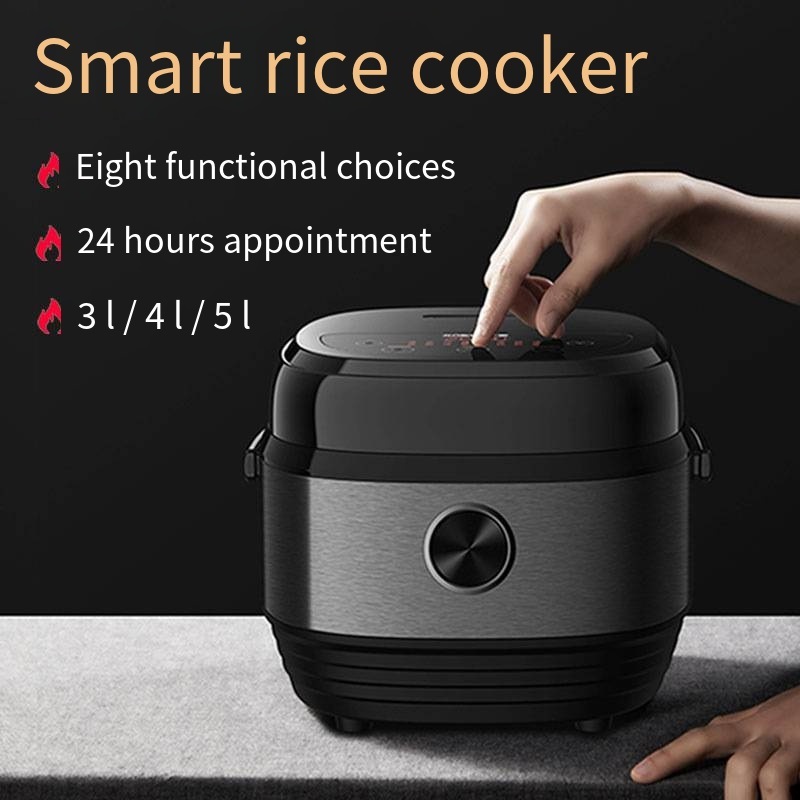 5L Clever Multi-Perform Totally Computerized Rice Cooker with Timer for Household Use