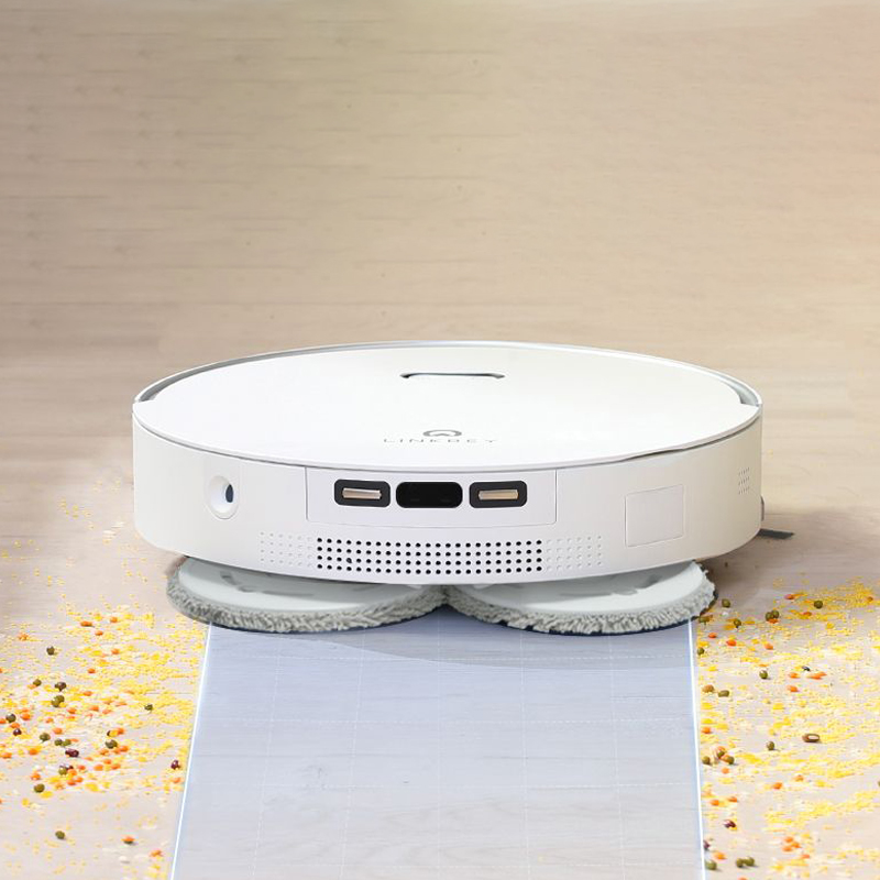 OEM ODM Good Totally Automated Cleansing Sweeping Mop Moist/Dry Robotic Vacuum Cleaner with Self-Emptying Station and App Management